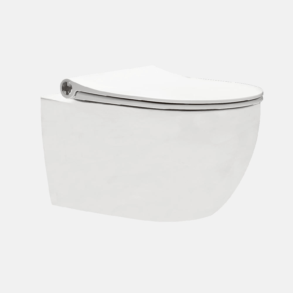 Regn wandcloset TwirlFlush, mat wit