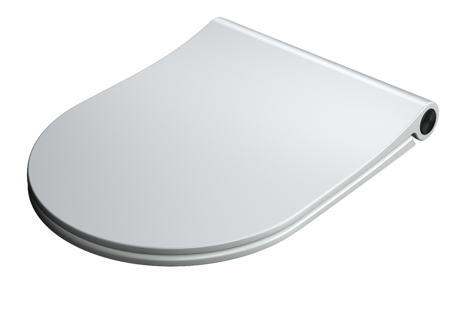 Regn closetzitting met softclose en quick release DF4, wit