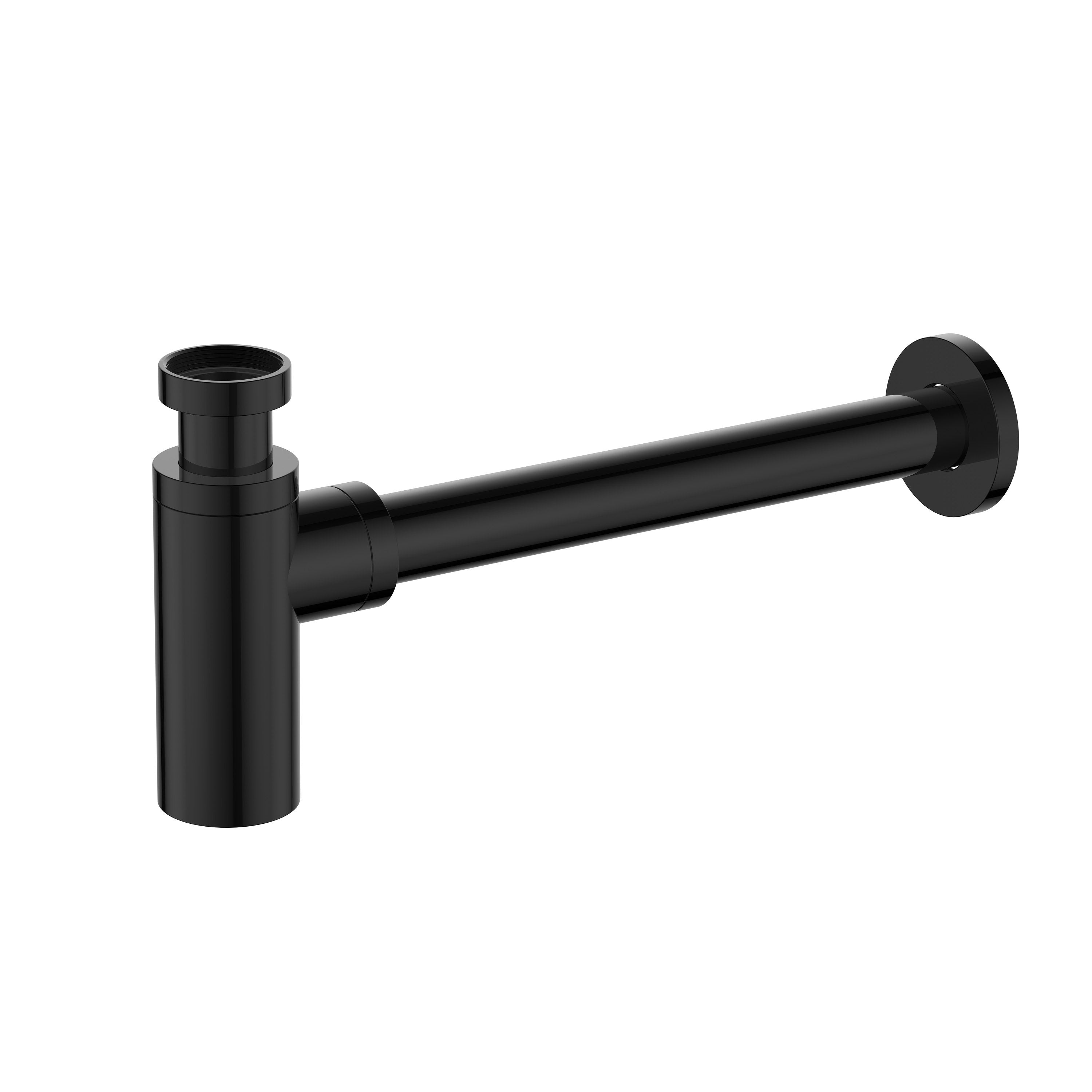 Regn wastafelsifon, gun metal black