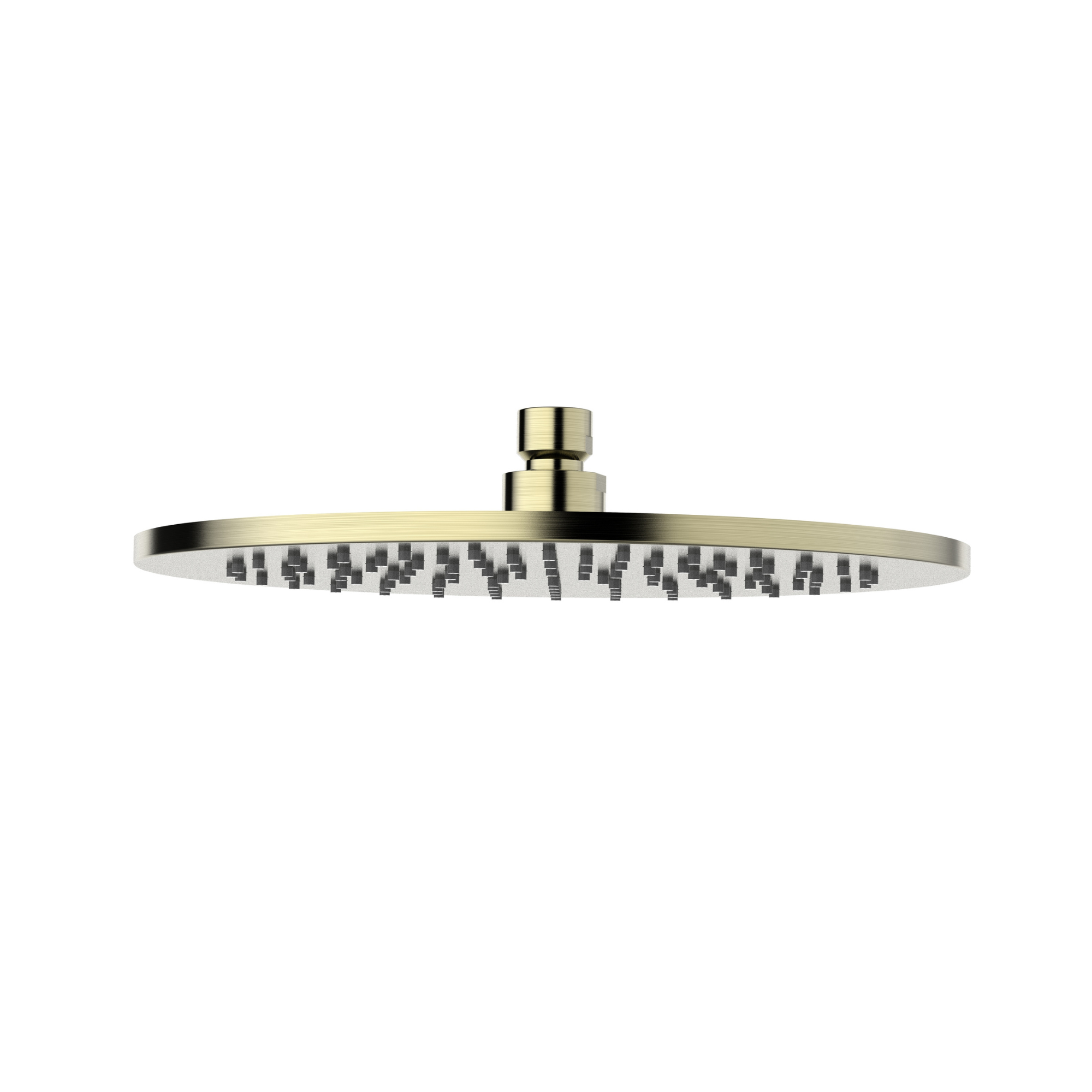 Regn hoofddouche 25cm, geborsteld champagne