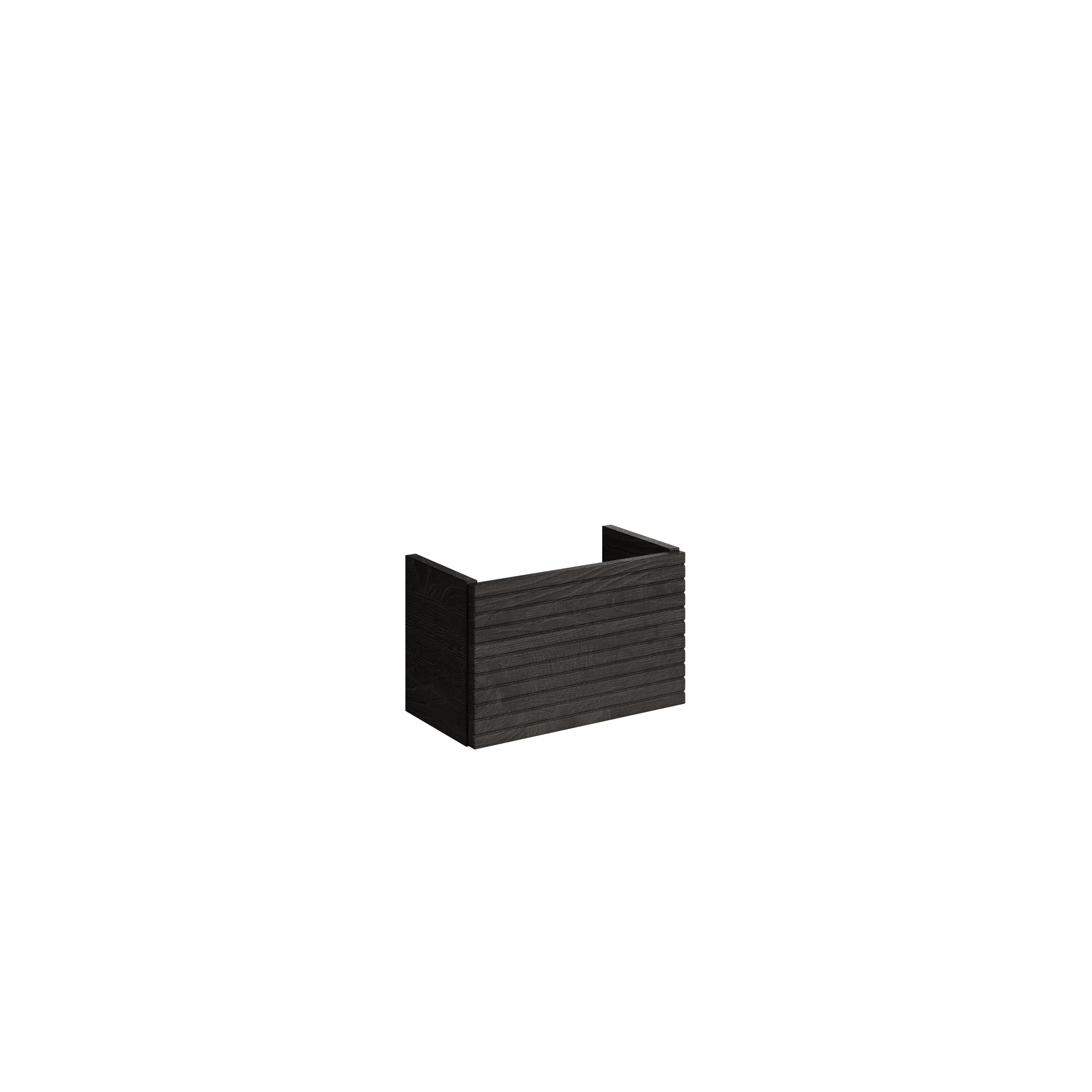 Rook Zwart Ribbel