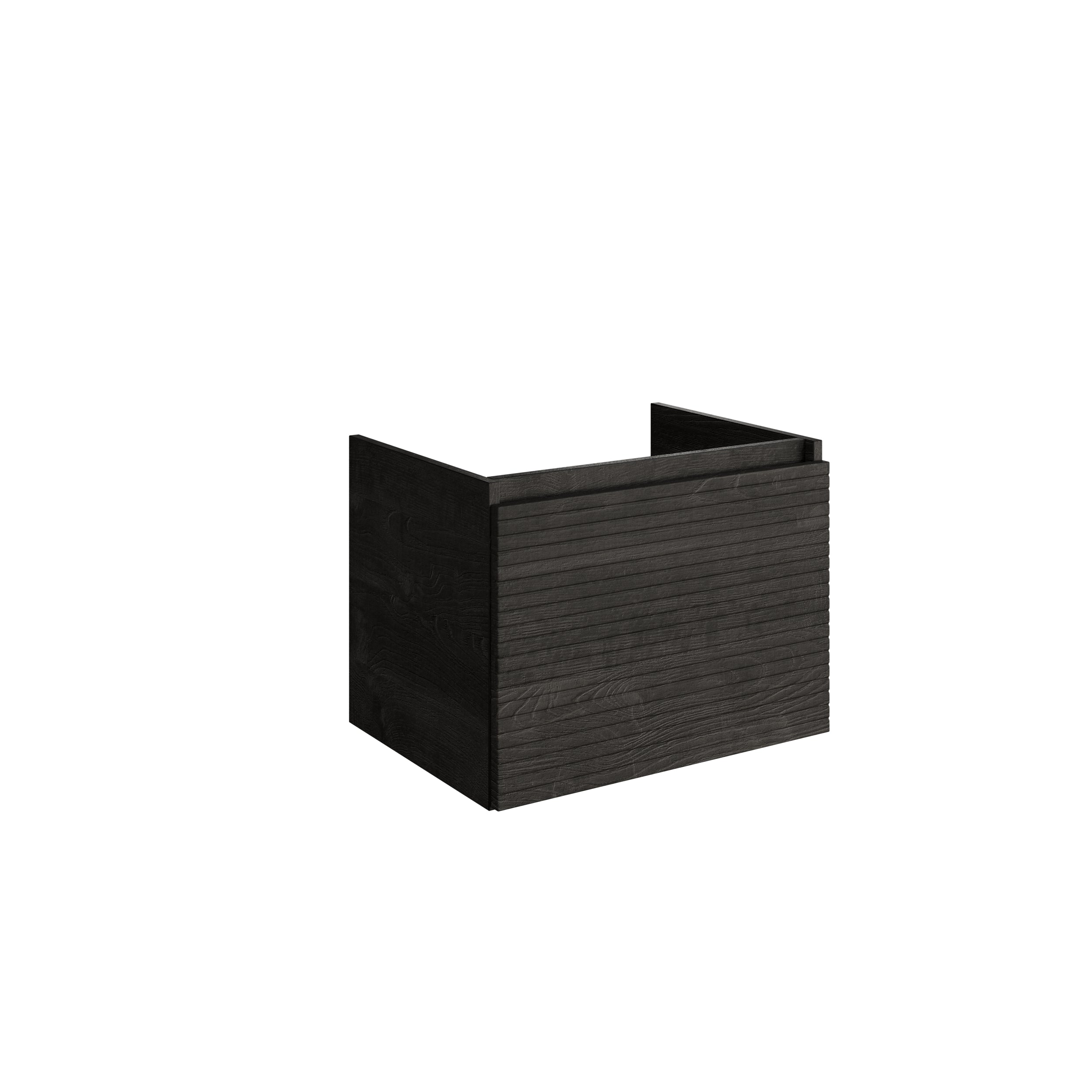 Rook Zwart Ribbel