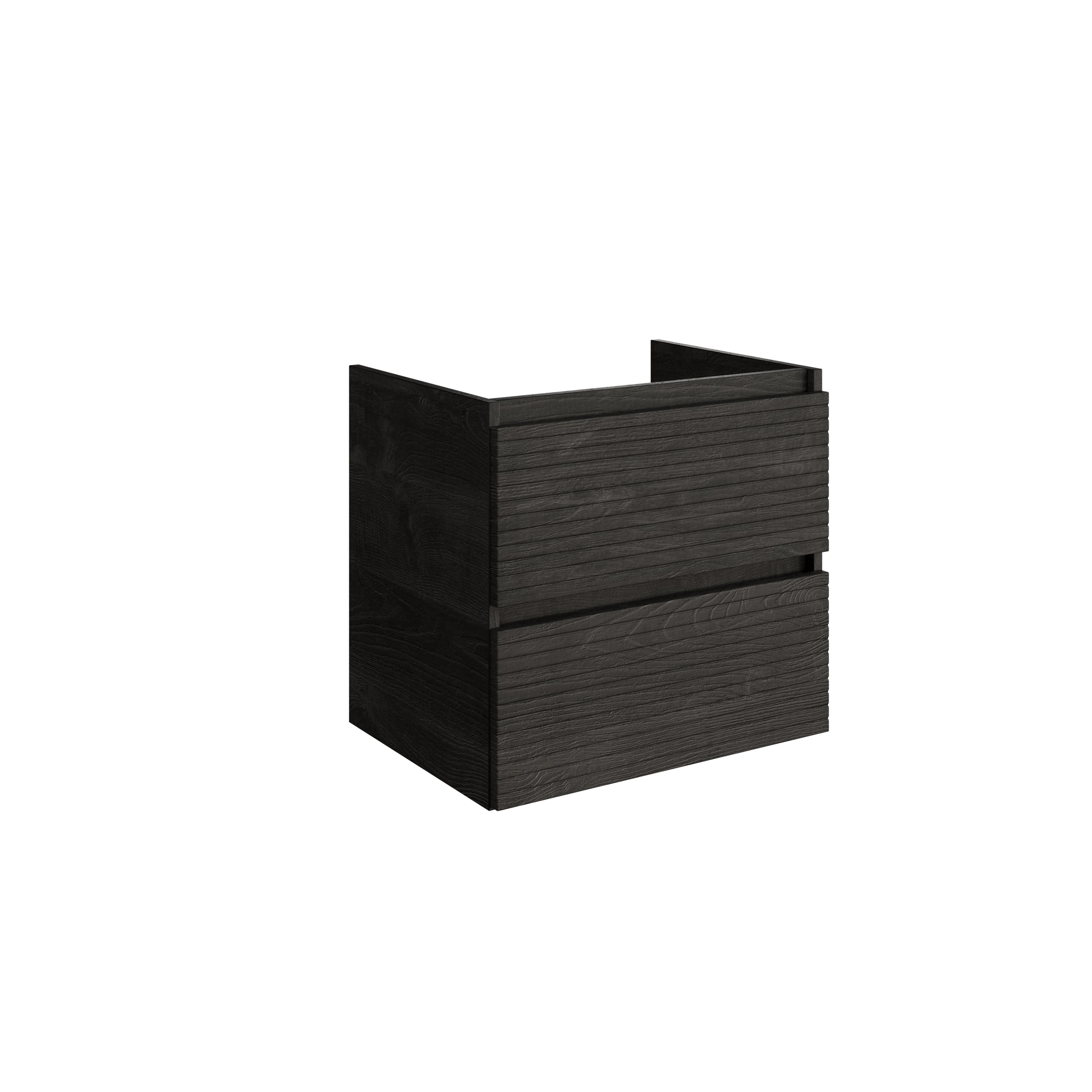 Rook Zwart Ribbel
