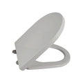 Regn closetzitting met softclose en quick release, mat wit