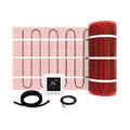 Vloerverwarmingset incl. digitale inbouw Wifi klokthermostaat wit 1 m2