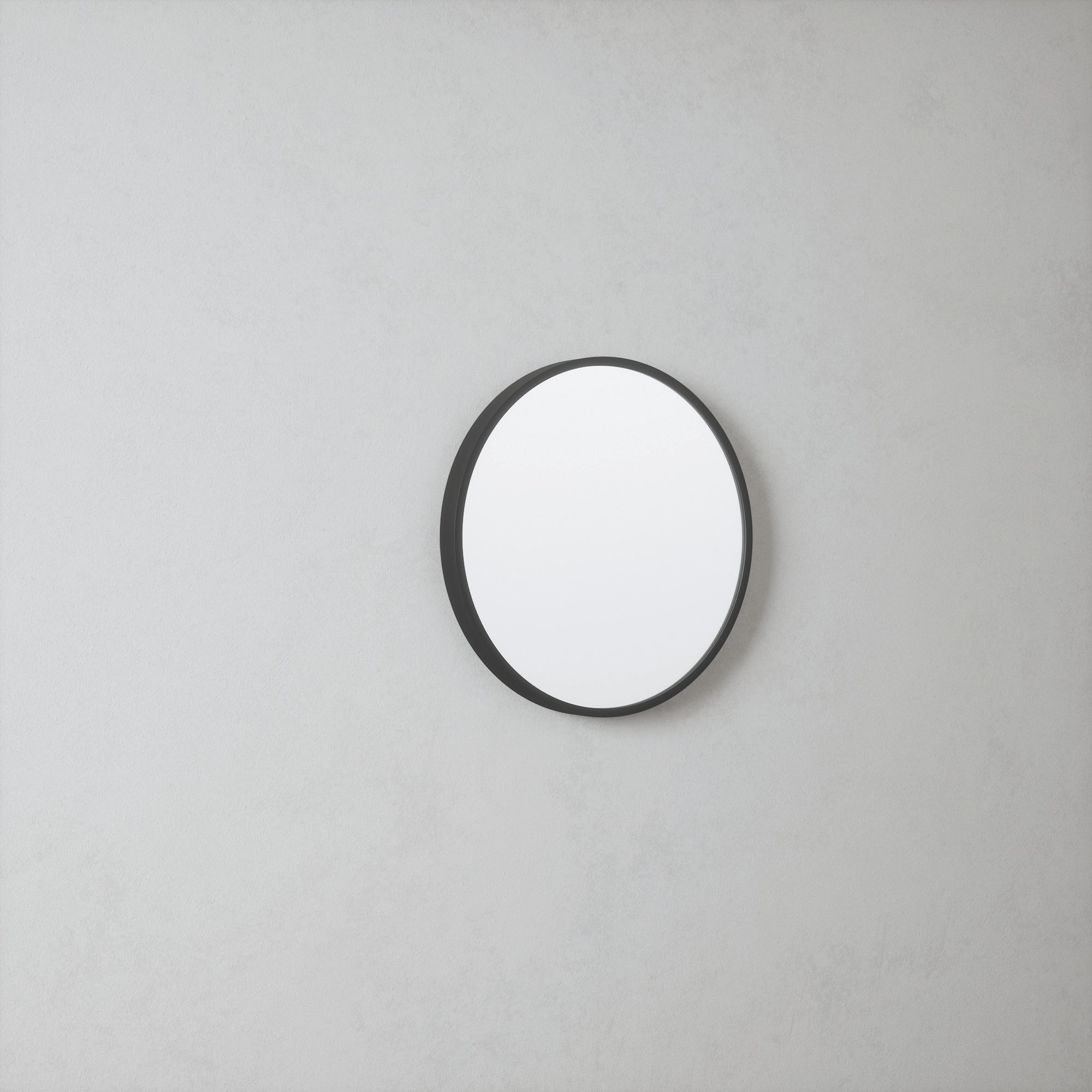 Regn fonteinspiegel rond 40cm, mat zwart