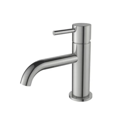 Regn lage wastafelmengkraan met coldstart brushed nickel 10001BN