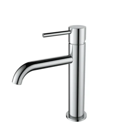 Regn wastafelmengkraan medium met coldstart chroom 10020CH